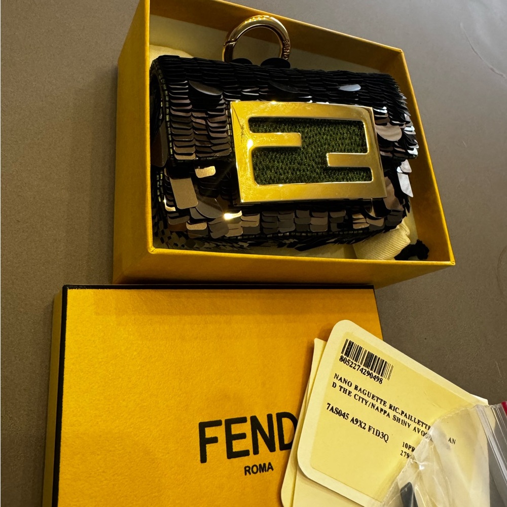 Fendi Sequin Nano Baguette - Picture 7 of 8